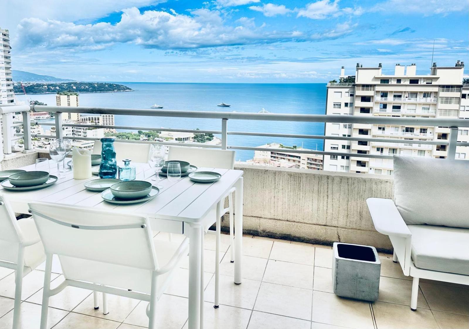 Ferienwohnung Panorama Dream French Riviera Monaco Beausoleil Exterior foto